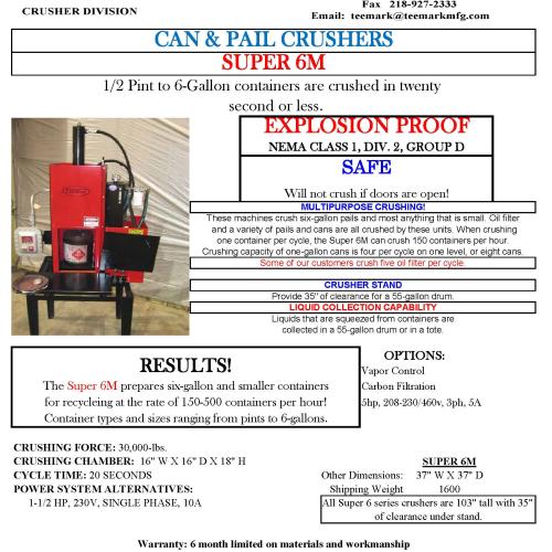 Super 6M Model Crusher Image