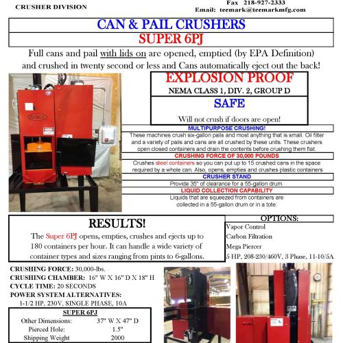 Super 6PJ Model Crusher Image